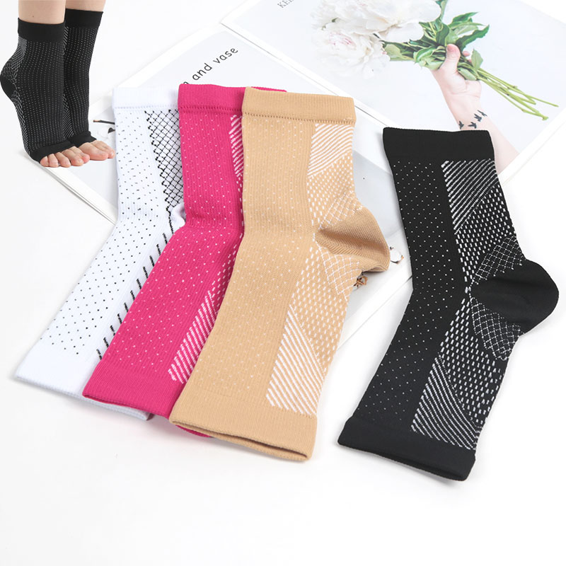 Ankle Brace Sock - 발목 관절 지원 완화 유니섹스 압박