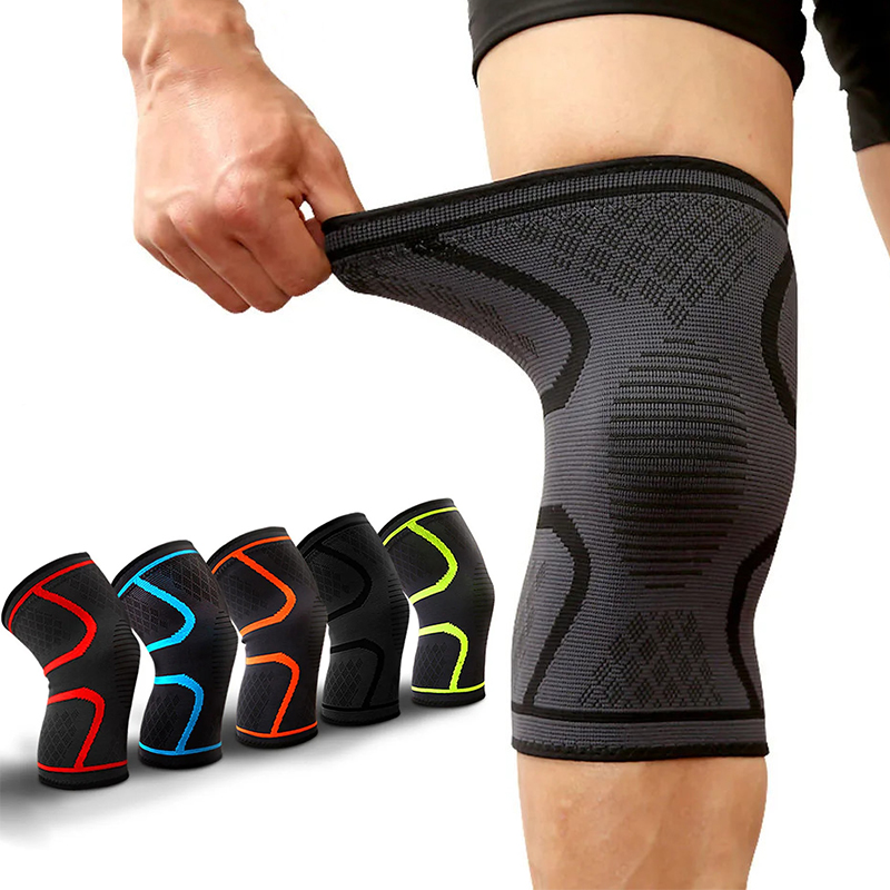 Compression Sleeve Calf - 1개 무릎 보호대 압박 무릎 패드