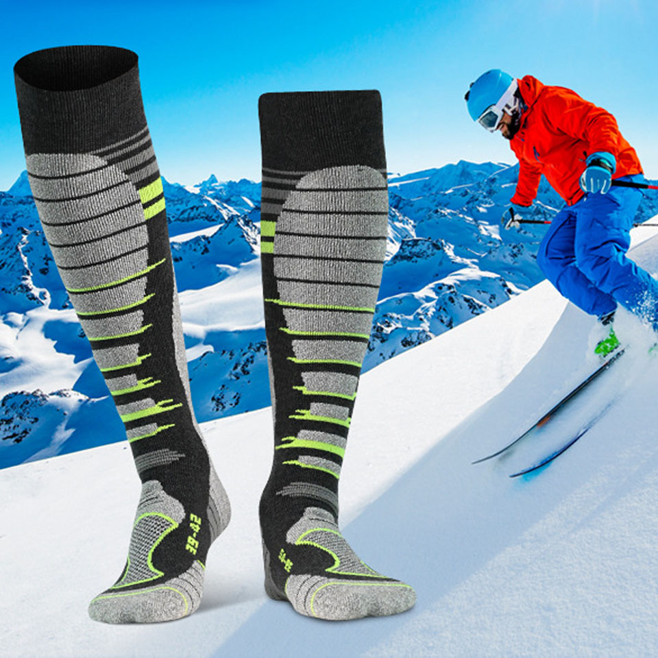 Wool Hiking Sock - GTUBIKE 1쌍 신형 메리노 울 스키