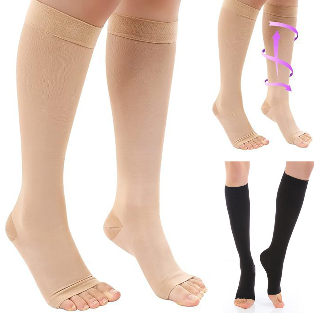 Compression Sleeve Calf - 압박압력이 차등된 의료용 종아리 압박 스타킹,