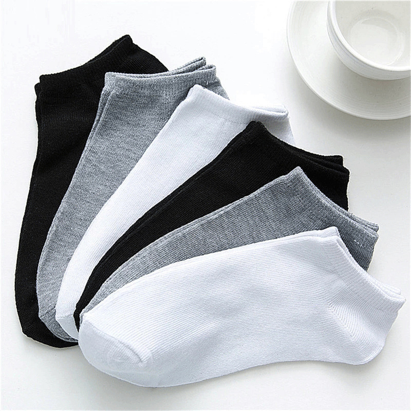 10켤레 대량 검정색 & 흰색 노쇼 양말 로우컷 캐주얼 - Ankle Sock Low Cut 리뷰 및 가격