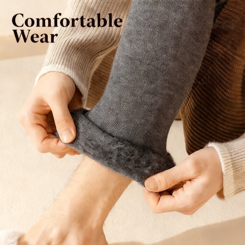 초극한 추위를 위한 남성용 캐시미어 레그 워머, 방풍  - Thermal Sock Winter 리뷰 및 가격