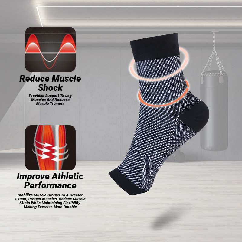 스포츠 발목 보호대 압박 슬리브 족저근막염 양말 아킬레 - Ankle Brace Sock 리뷰 및 가격