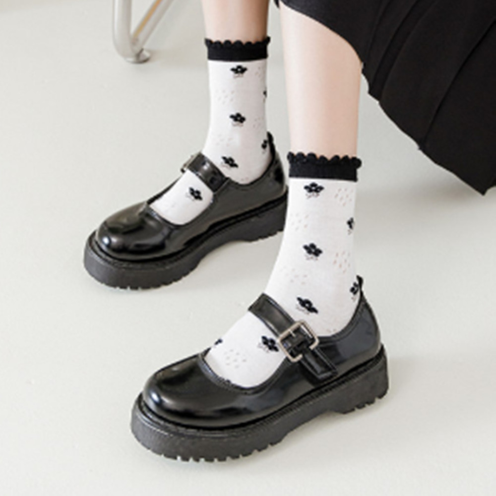 여자 레이스 꽃 짧은 양말 얇은 양말 로퍼 로우 컷 노 - Invisibility Sock Loafer 리뷰 및 가격