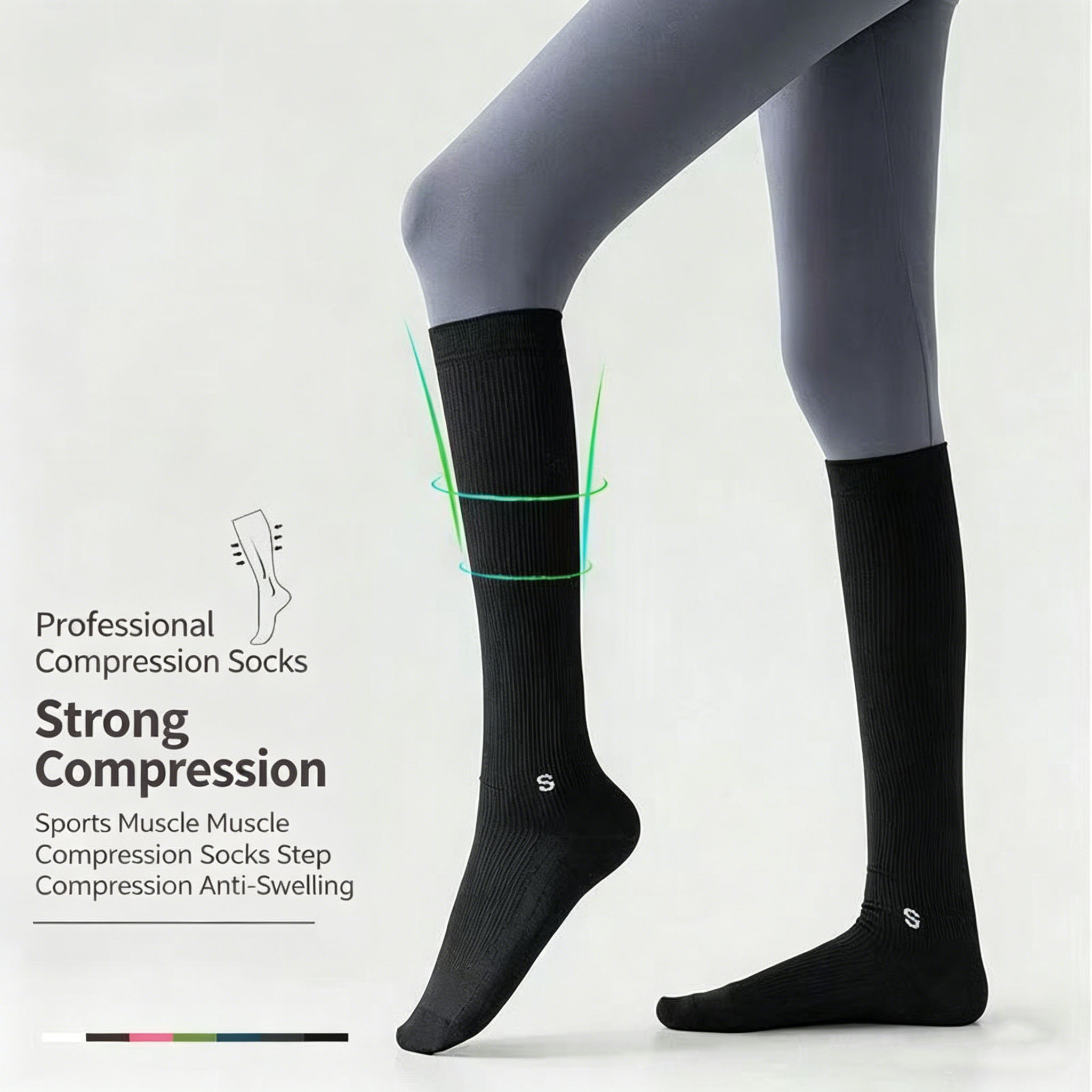 여성용 전문 스포츠 압박 종아리 양말, 러닝, 줄넘기, - Compression Sleeve Calf 리뷰 및 가격