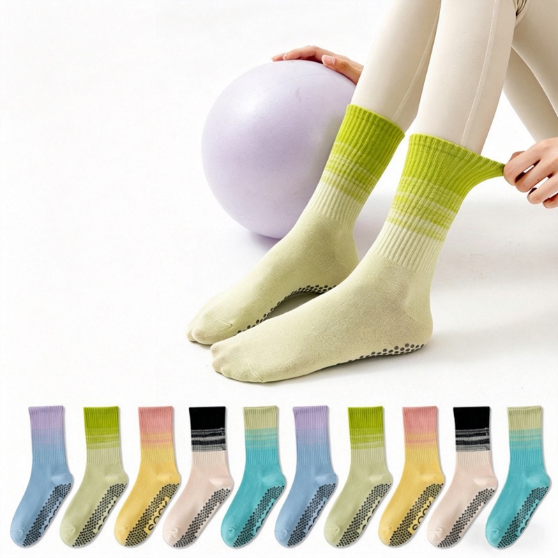 Dreamlikelin 1 쌍 여성용 중간 길이 요가  - Grip Sock Yoga 리뷰 및 가격