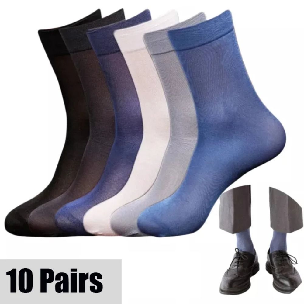 10쌍 캐주얼 통기성 남성용 아이스 실크 양말 부드럽고 - Silk Sock Bamboo 리뷰 및 가격