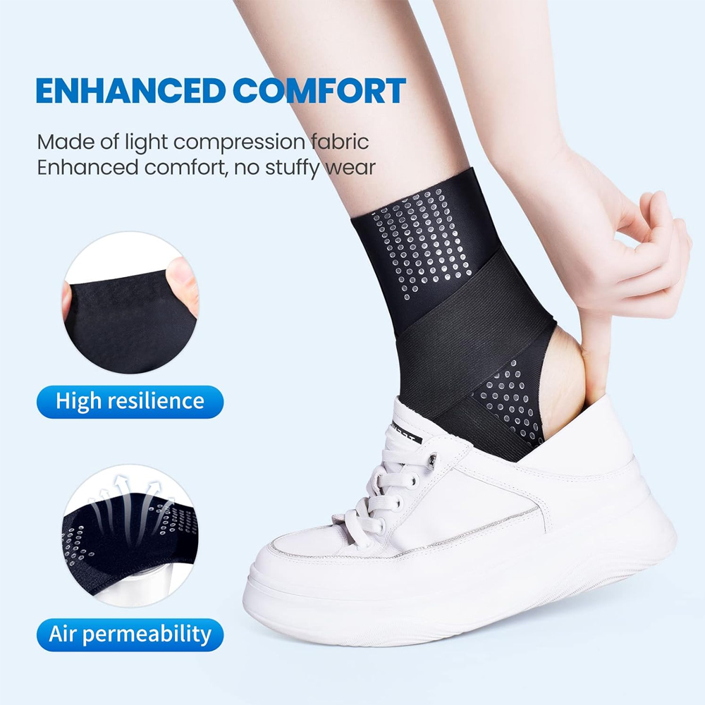 1Pcs 조정 가능한 압축 발목 슬리브 여성 남성 건염 - Ankle Brace Sock 리뷰 및 가격