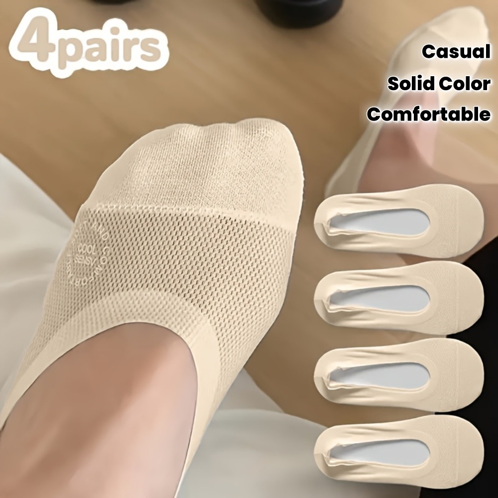 노쇼 양말 여성용 미끄럼 방지 로우컷 인비저블 라이너  - Invisibility Sock Loafer 리뷰 및 가격