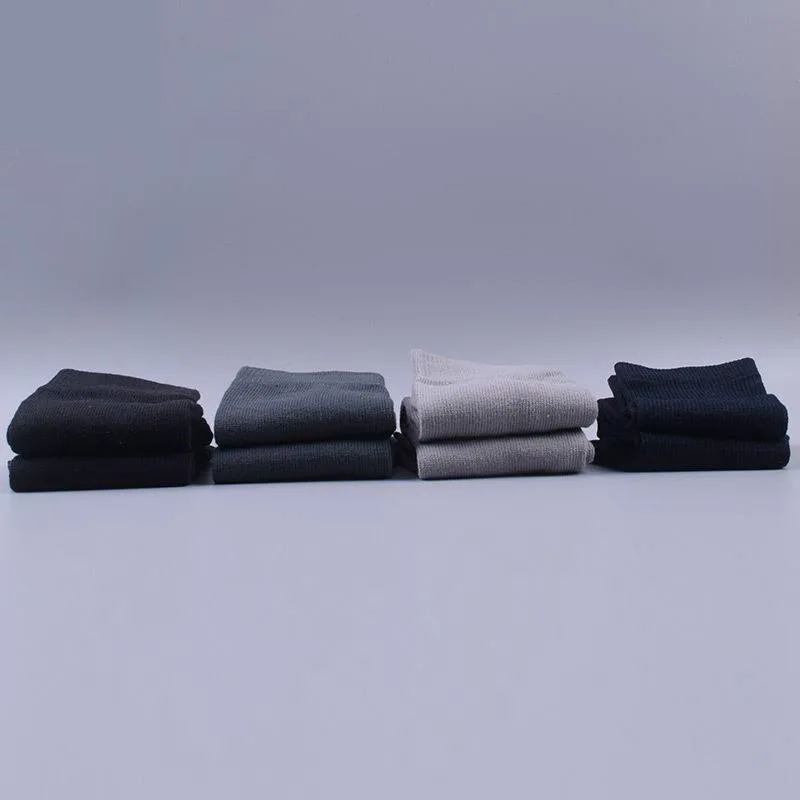 남성용 크루 양말 롱 튜브 캐주얼 5발가락 양말 4쌍, - Cotton Crew Sock Pack 리뷰 및 가격
