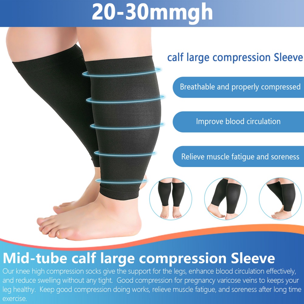 남성용 피트니스 달리기 압박 슬리브 다리 종아리 스타킹 - Compression Sleeve Calf 리뷰 및 가격