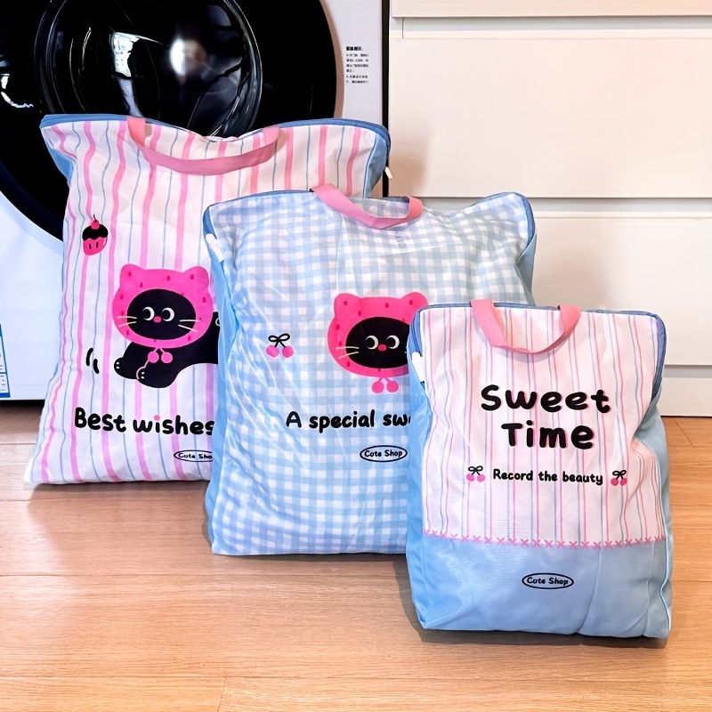 귀여운 고양이 팬더 세탁 가방, 가정 여행용 옷 양말  - Sock Organizer Tray 리뷰 및 가격