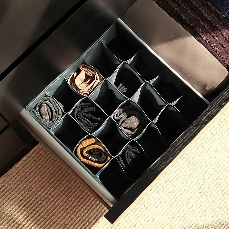 옷장 조직 및 양말 속옷 넥타이 등을위한 1pc 패브릭 - Sock Organizer Tray 리뷰 및 가격
