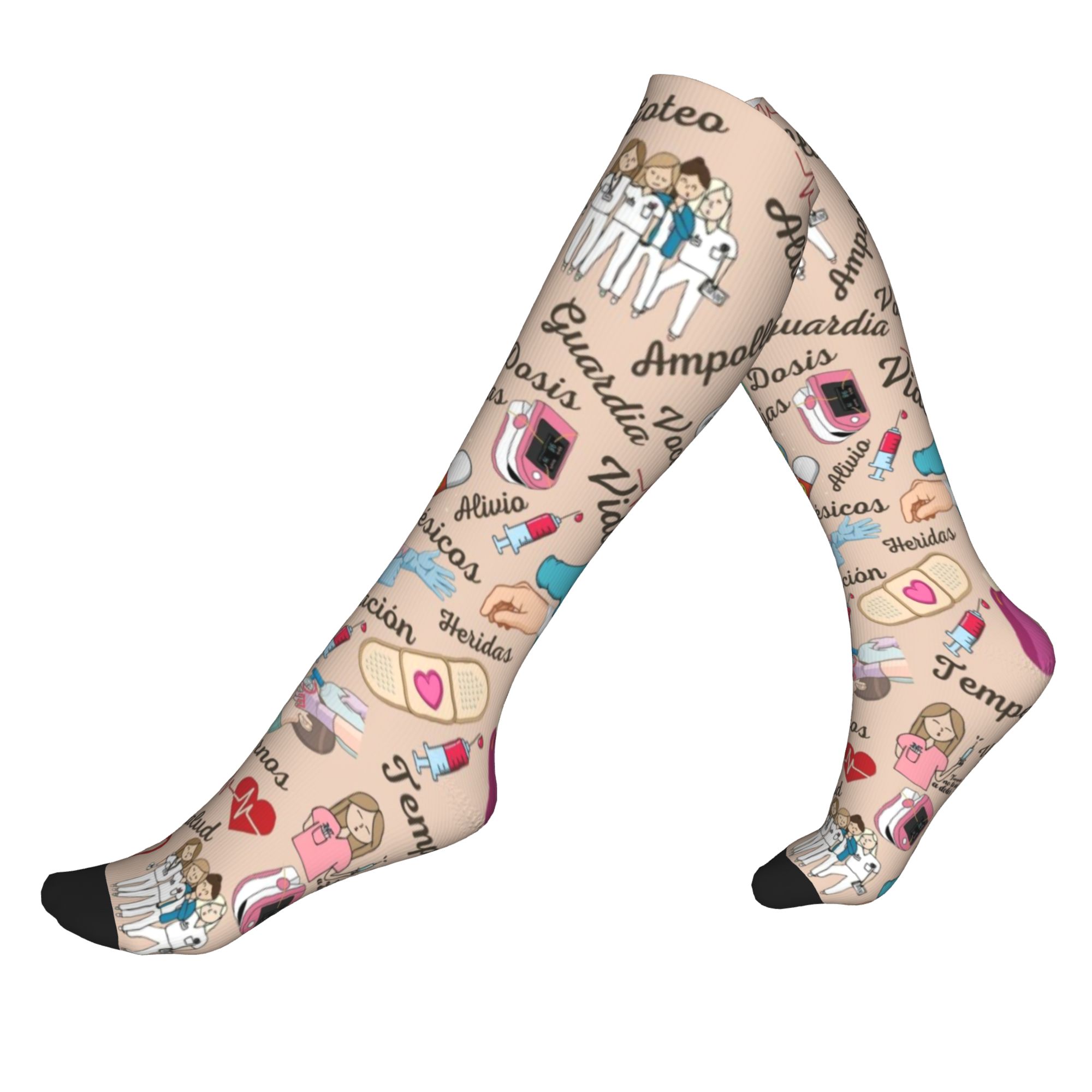 의사 간호사 의료 의학 Enfermera En Apur - Compression Sock Medical 리뷰 및 가격