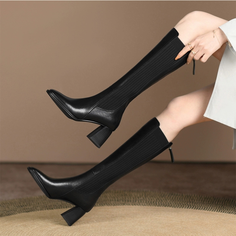 무릎 위까지 오는 양말 부츠 여성 겨울 섹시 부츠 신상 - Knee High Sock Women 리뷰 및 가격