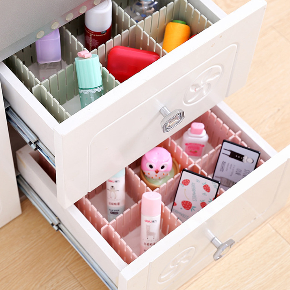 8개 조절 가능한 서랍 정리함 DIY 수납 선반 - 주 - Sock Organizer Tray 리뷰 및 가격