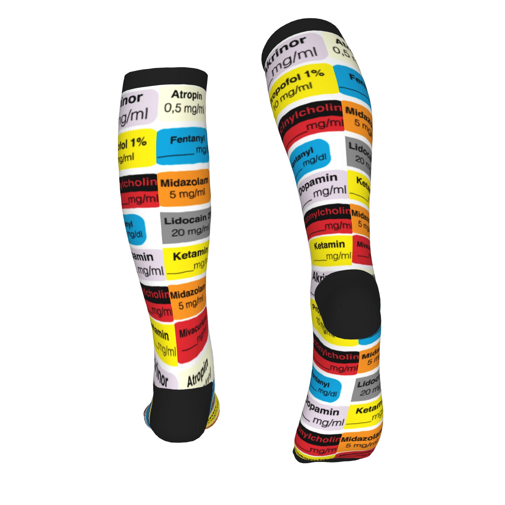마취약 라벨 남성 여성 스포츠 압축 양말 유니섹스 패션 - Compression Sock Medical 리뷰 및 가격