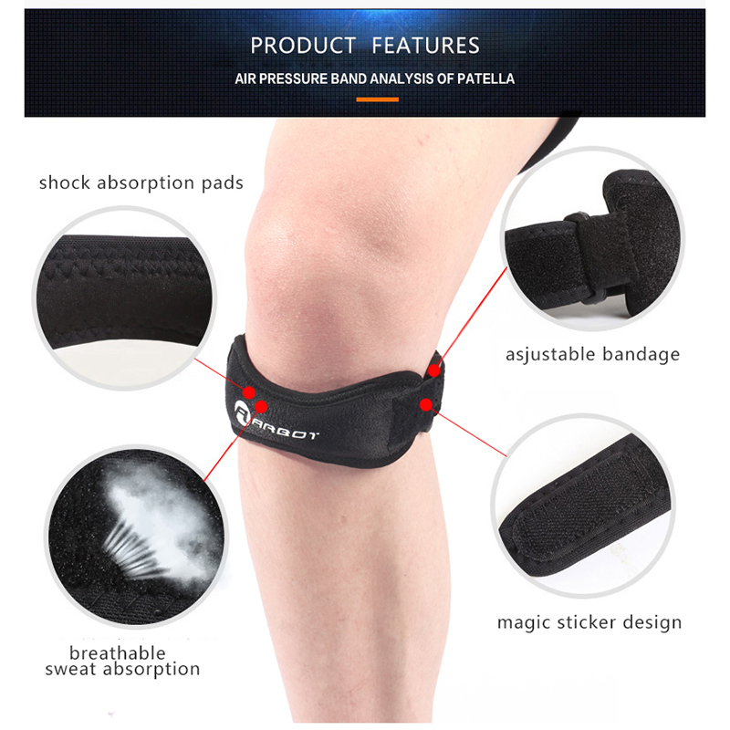 1 PC 무릎 슬개골 힘줄 무릎 지원 Strape Br - Compression Sleeve Calf 리뷰 및 가격