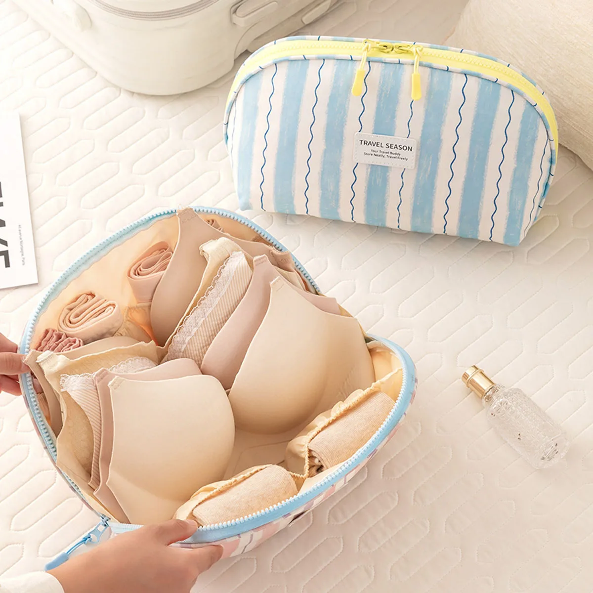 속옷 보관 가방 휴대용 다목적 여행 정리 가방 옥스포드 - Sock Organizer Tray 리뷰 및 가격