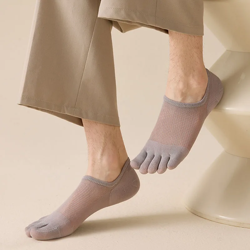 5 쌍 남성 여름 얇은 발가락 양말 발목 메쉬 통기성  - Ankle Sock Low Cut 리뷰 및 가격
