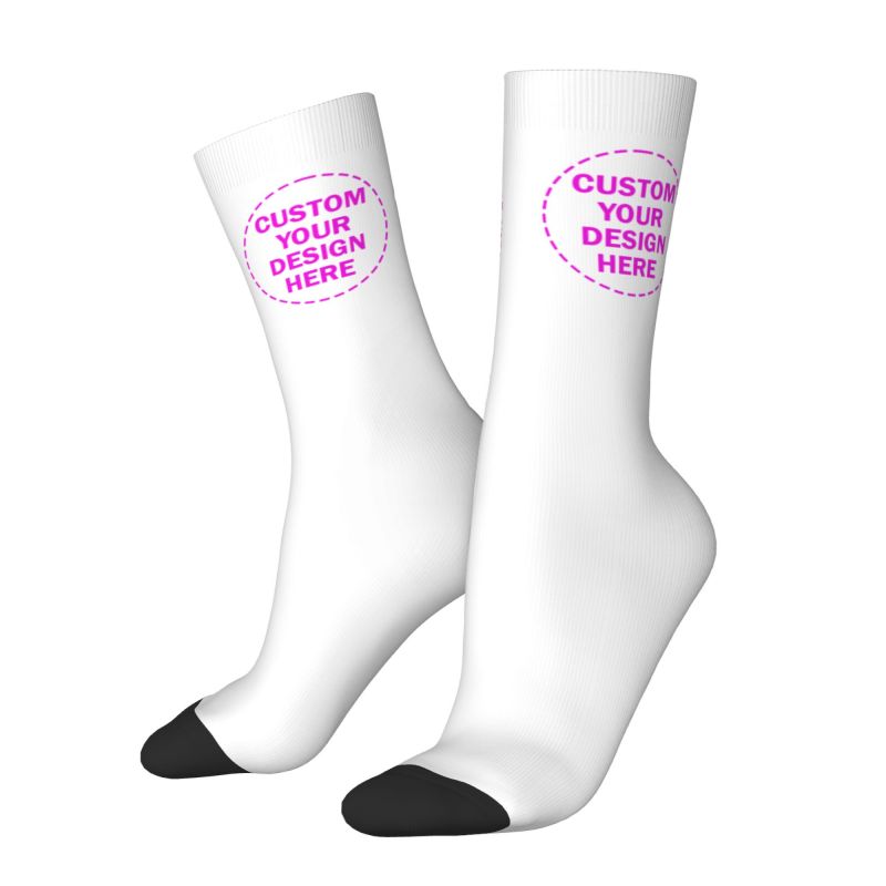 맞춤형 사진 로고 텍스트 남녀 공용 크루 양말 유니섹스 - Dress Sock Men 리뷰 및 가격