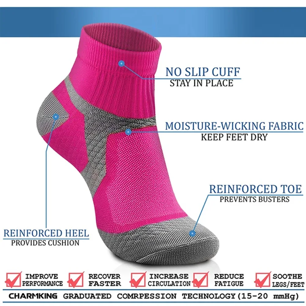 남성과 여성 순환을 위한 1쌍 스포츠 압축 양말 - 운 - Compression Sock Medical 리뷰 및 가격