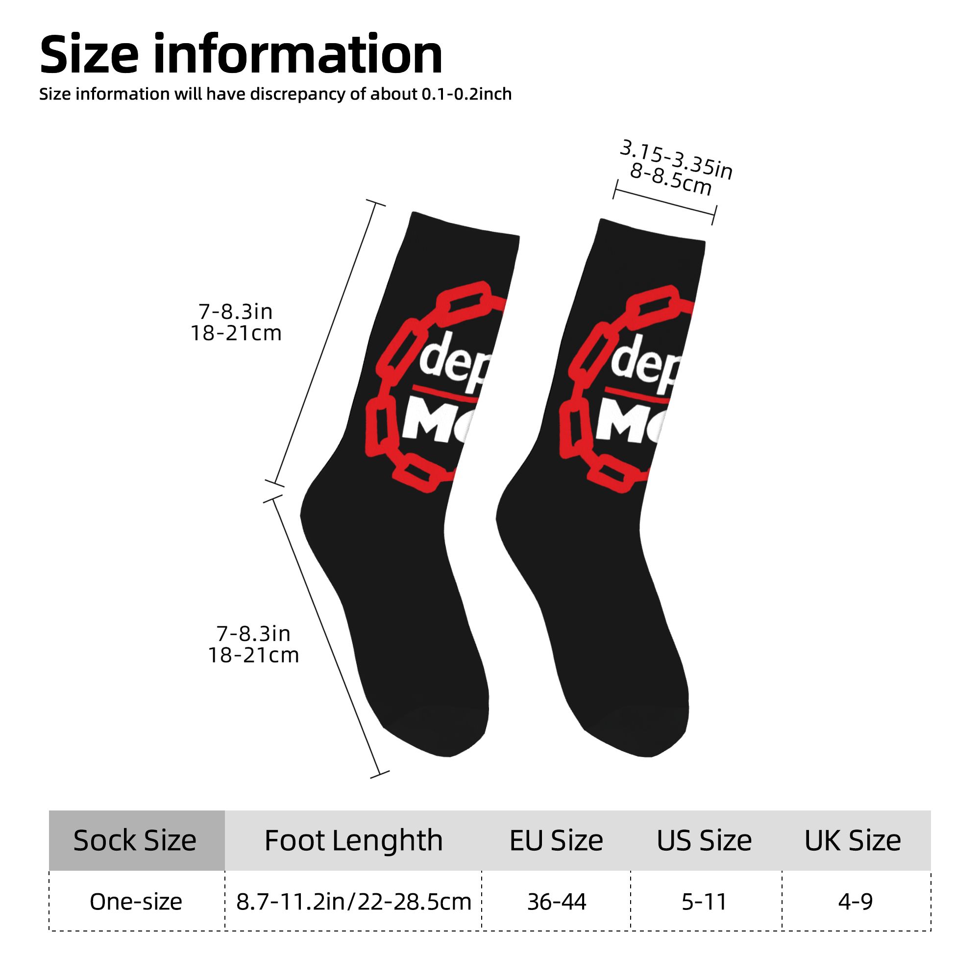 커스텀 데페쉬 쿨 모드 일렉트로닉 록 남성용 크루 양말 - Dress Sock Men 리뷰 및 가격