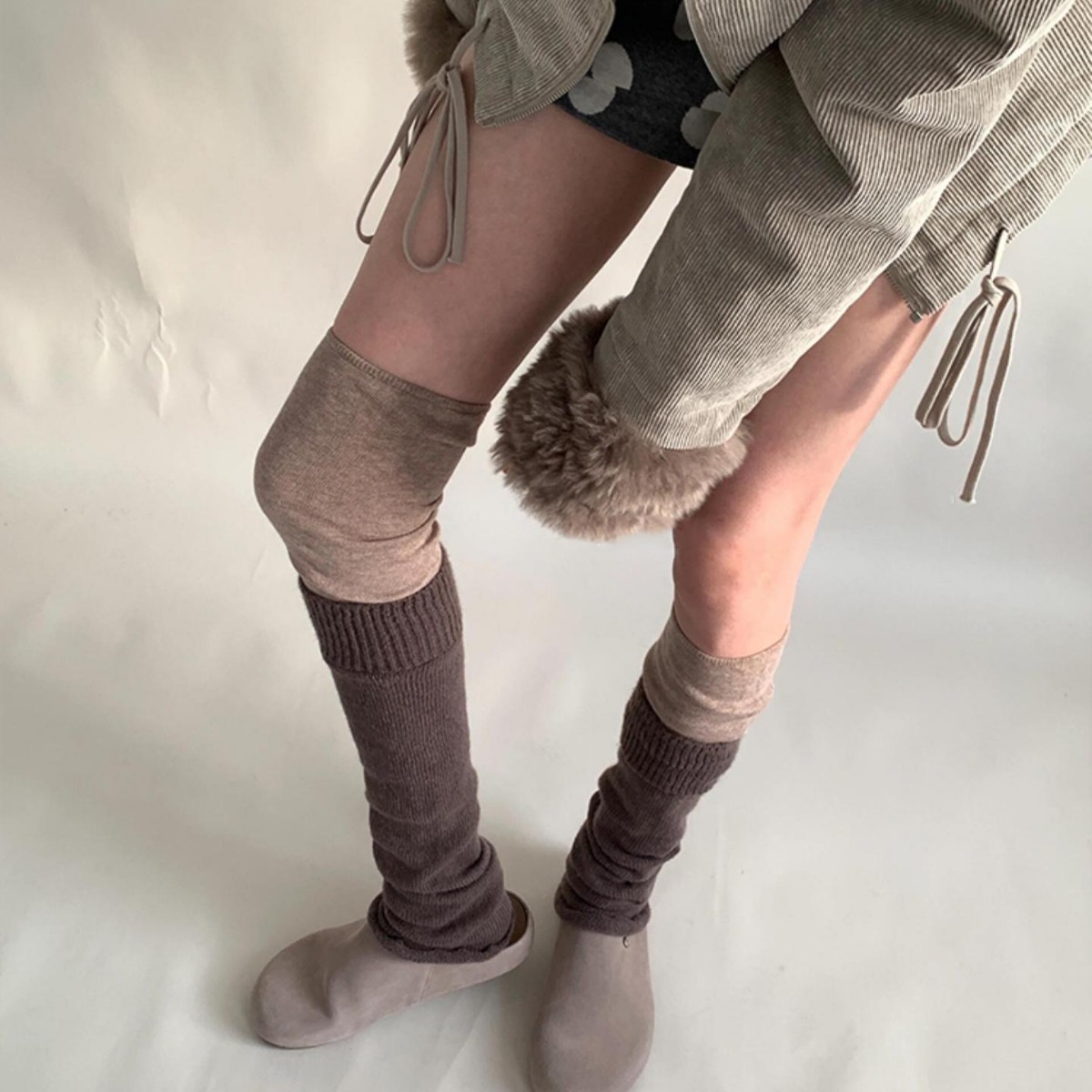 여성용 무릎 위까지 오는 양말 슬라우치 부츠 양말 미끄 - Boot Sock Slouchy 리뷰 및 가격