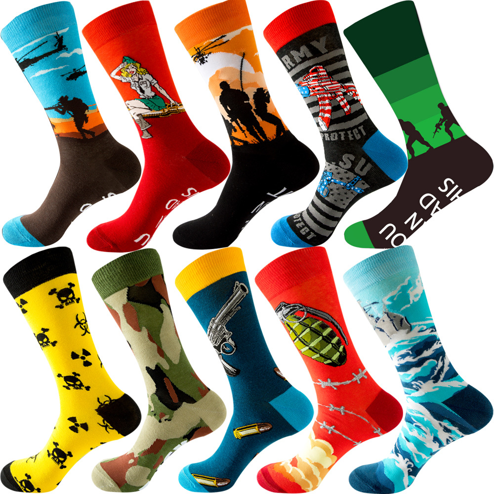 【10 쌍】로트 팩 남성 여성 커플 연인 양말 신상품  - Cotton Crew Sock Pack 리뷰 및 가격