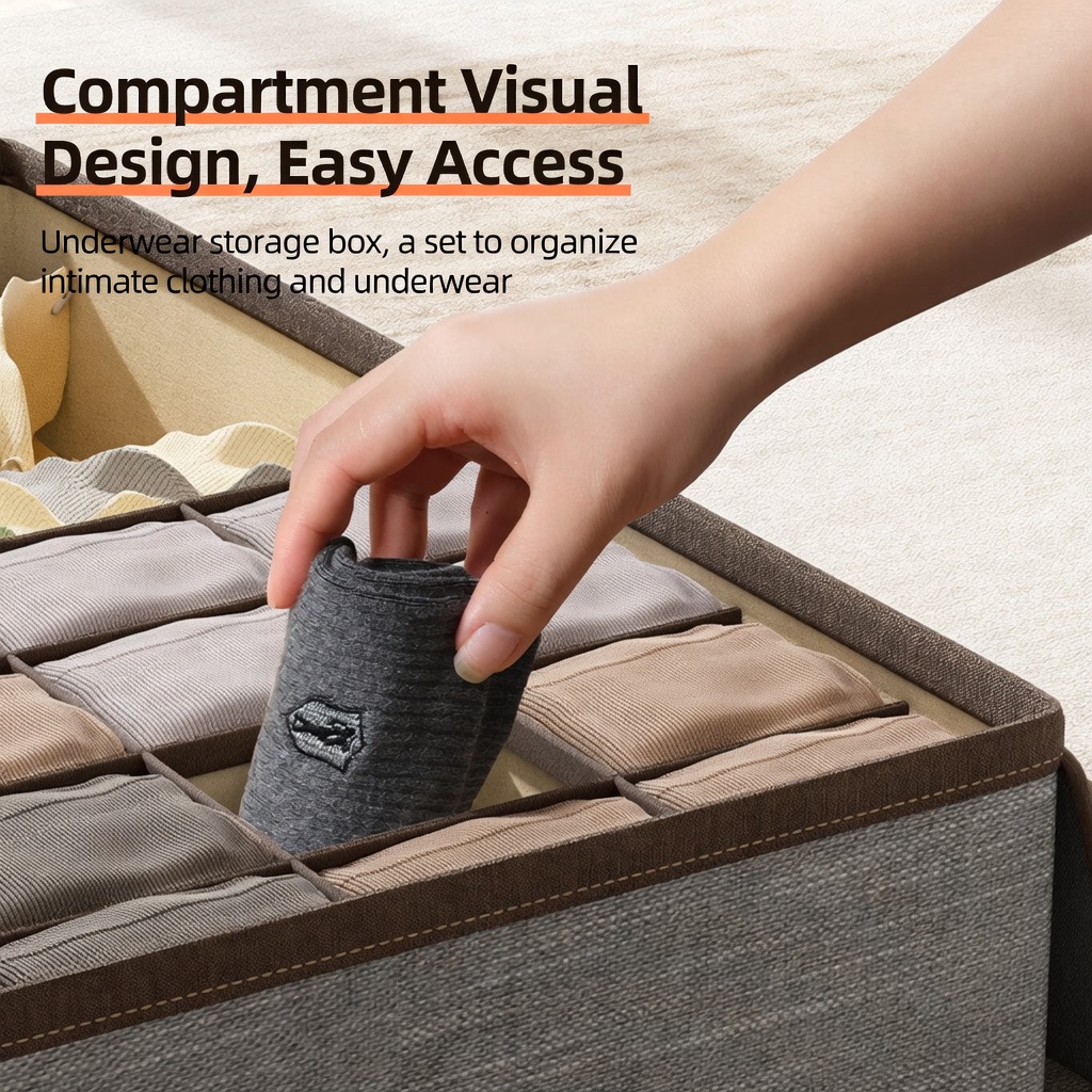 3 in 1 서랍형 속옷 정리함, 양말 브라 옷장 옷  - Sock Organizer Tray 리뷰 및 가격