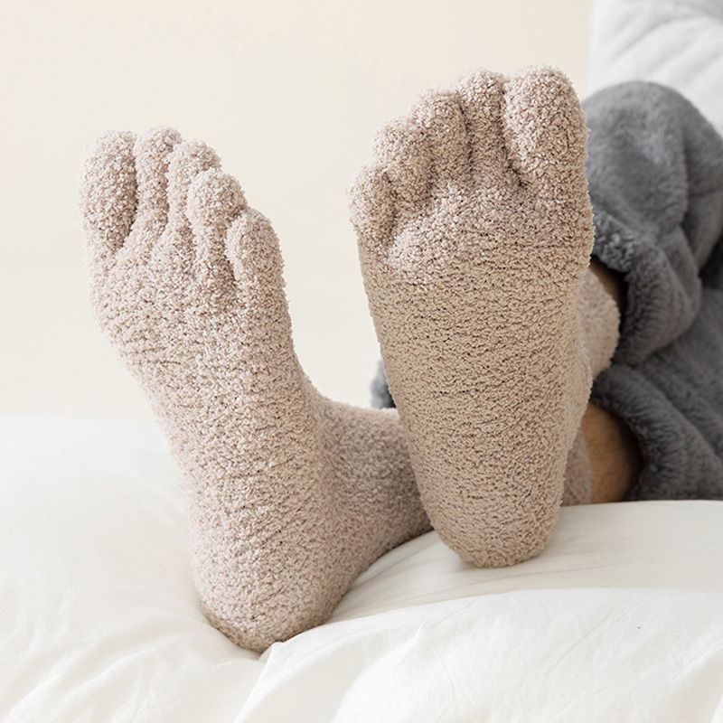 1/5 쌍 남성용 보온 발가락 양말 겨울용 두꺼운 따뜻 - Thermal Sock Winter 리뷰 및 가격